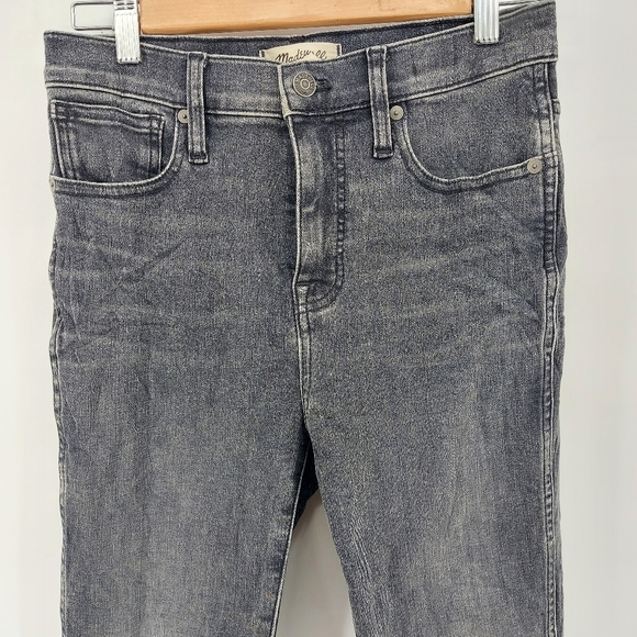 Madewell 10" High-Rise Skinny Crop Jeans - Picture 5 of 10